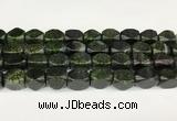 CAA5377 15.5 inches 10*12mm - 11*16mm faceted nuggets agate beads