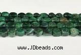 CAA5378 15.5 inches 10*12mm - 11*16mm faceted nuggets agate beads