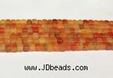 CAA5388 15.5 inches 6*7mm - 8*8mm nuggets agate gemstone beads