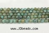 CAA5416 15.5 inches 10mm round agate gemstone beads