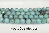 CAA5421 15.5 inches 14mm round agate gemstone beads