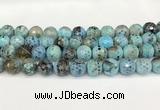 CAA5422 15.5 inches 14mm faceted round agate gemstone beads