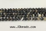 CAA5429 15.5 inches 10mm round agate gemstone beads