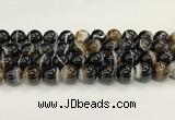 CAA5431 15.5 inches 14mm round agate gemstone beads