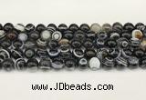 CAA5434 15.5 inches 12mm round agate gemstone beads