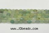 CAA5467 15.5 inches 8*12mm faceted rice agate beads