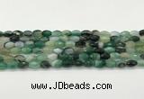 CAA5472 15.5 inches 8*12mm faceted rice agate beads