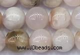 CAA5914 15 inches 8mm round sakura agate gemstone beads