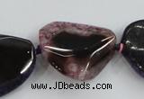 CAA621 15.5 inches 25*30mm freeform dragon veins agate beads