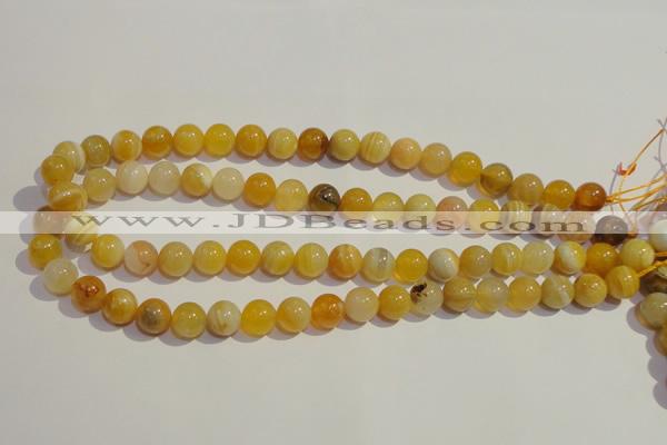 CAA91 15.5 inches 14mm round botswana agate gemstone beads