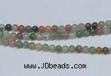 CAB429 15.5 inches 3mm round indian agate gemstone beads wholesale