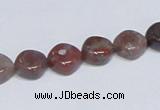 CAB450 15.5 inches 10mm rhombic indian agate gemstone beads