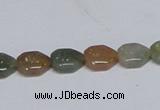 CAB467 15.5 inches 8*10mm freeform indian agate gemstone beads