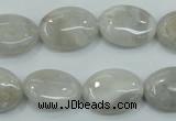 CAB911 15.5 inches 13*18mm oval natural crazy agate beads wholesale