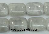 CAB922 15.5 inches 15*20mm rectangle natural crazy agate beads wholesale