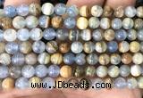 CABS02 15 inches 6mm round blue calcite beads wholesale