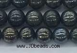 CAE121 15.5 inches 6mm round AB-color astrophyllite beads wholesale