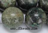 CAF111 15.5 inches 25mm round Africa stone beads wholesale