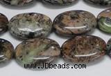 CAF126 15.5 inches 12*16mm oval Africa stone beads wholesale