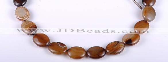 CAG154 15*20mm oval madagascar agate gemstone beads Wholesale