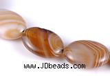 CAG161 13*18mm oval madagascar agate gemstone beads Wholesale