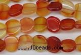 CAG1651 15.5 inches 11*12mm heart red agate gemstone beads