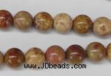 CAG1744 15.5 inches 10mm round golden agate beads wholesale