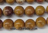 CAG1745 15.5 inches 12mm round golden agate beads wholesale