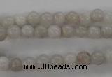 CAG1895 15.5 inches 6mm round grey agate beads wholesale