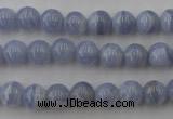 CAG2367 15.5 inches 8mm round blue lace agate beads wholesale