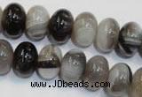 CAG2432 15.5 inches 10*14mm rondelle Chinese botswana agate beads