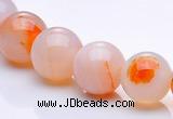 CAG265 15 inch 12mm round agate gemstone beads Wholesale