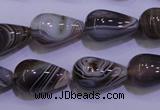 CAG2761 15.5 inches 12*20mm teardrop botswana agate beads wholesale