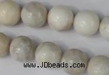 CAG3606 15.5 inches 14mm round natural crazy lace agate beads