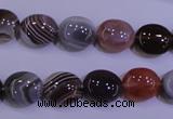 CAG4451 15.5 inches 10*12mm oval botswana agate beads wholesale