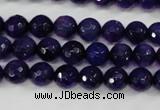 CAG4495 15.5 inches 8mm faceted round fire crackle agate beads