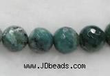 CAG453 15.5 inches 14mm faceted round agate beads Wholesale