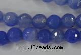 CAG4532 15.5 inches 10mm faceted round agate beads wholesale