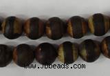 CAG4758 15 inches 10mm round tibetan agate beads wholesale