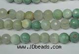 CAG4811 15 inches 6mm faceted round fire crackle agate beads