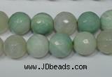 CAG4813 15 inches 10mm faceted round fire crackle agate beads