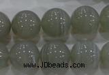 CAG5325 15.5 inches 16mm round grey line agate beads wholesale