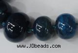 CAG5425 8*12mm – 20*30mm rondelle dragon veins agate beads