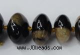 CAG5433 7*11mm – 15*22mm rondelle agate druzy geode agate beads