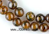 CAG56 5pcs 12mm&13mm round dragon veins agate beads wholesale