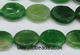 CAG5622 15 inches 13*16mm oval dragon veins agate beads wholesale