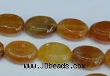 CAG5623 15 inches 13*16mm oval dragon veins agate beads wholesale