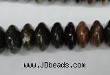 CAG5641 15 inches 7*14mm rondelle agate gemstone beads wholesale