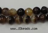 CAG5901 15 inches 8mm round Madagascar agate gemstone beads