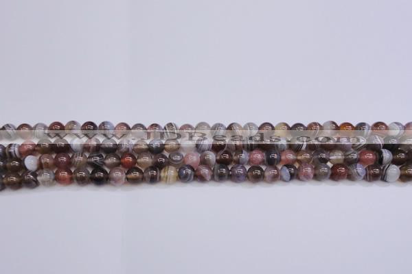 CAG5951 15.5 inches 6mm round botswana agate beads wholesale